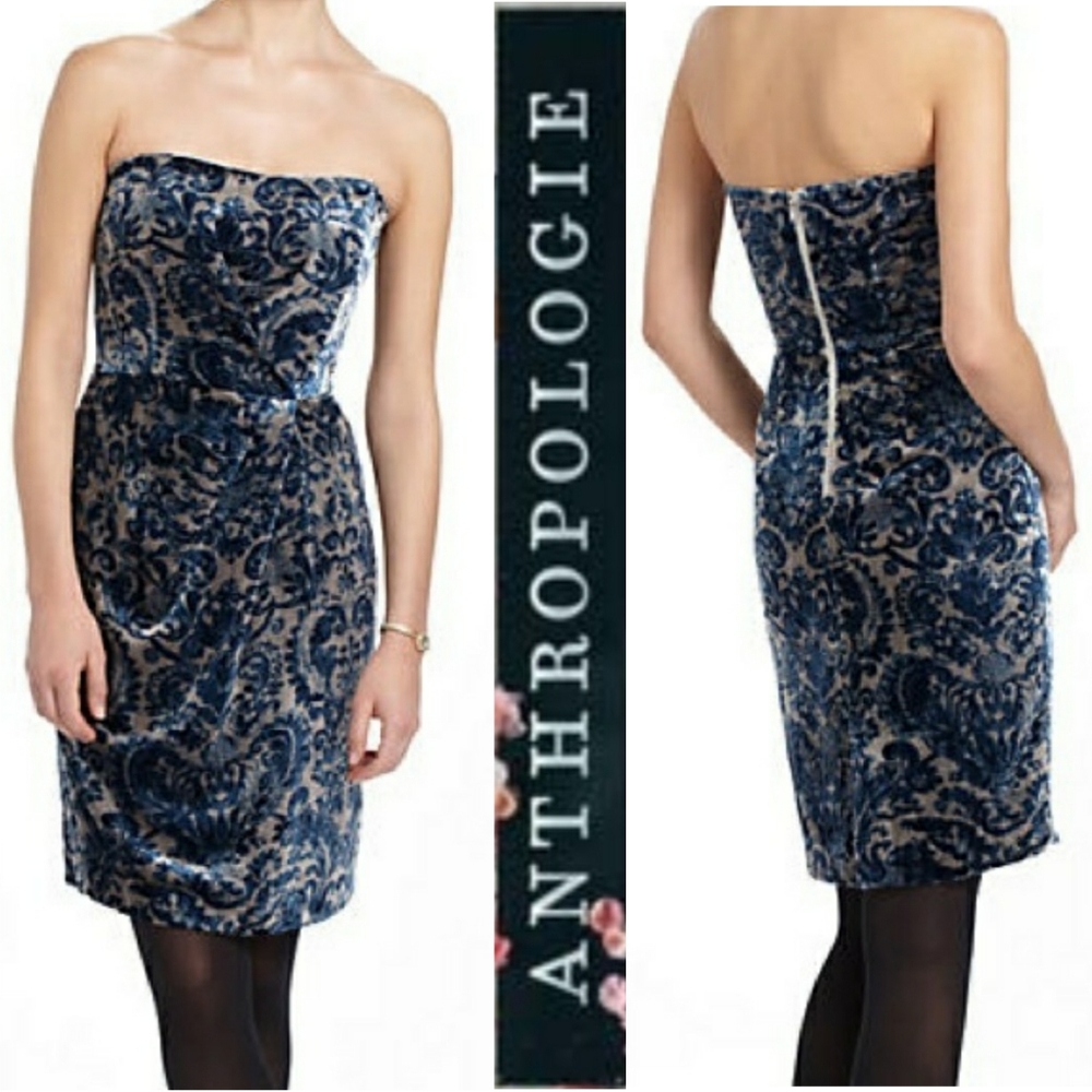 Anthropologie  Velvet Dress by Project Alabama